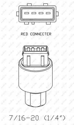 38936 NRF Пневмовыключатель AC, NRF (38936)