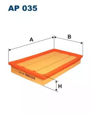Фільтр повітряний, FILTRON (AP035)