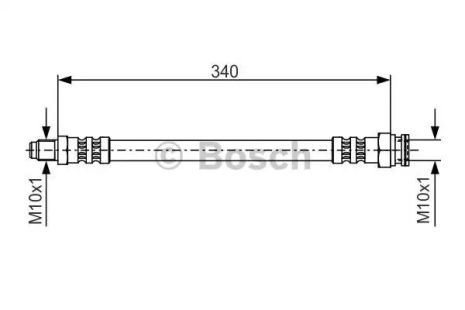 Гальмівний шланг BOSCH (1987476393)