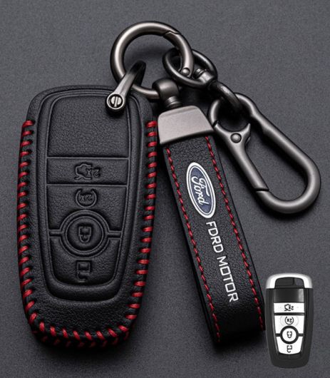 Чехол и брелок для ключа Ford №3-4 кнопки