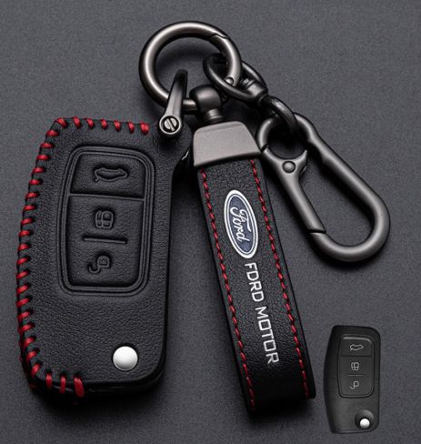 Чехол и брелок для ключа Ford №6-3 кнопки,выкидной