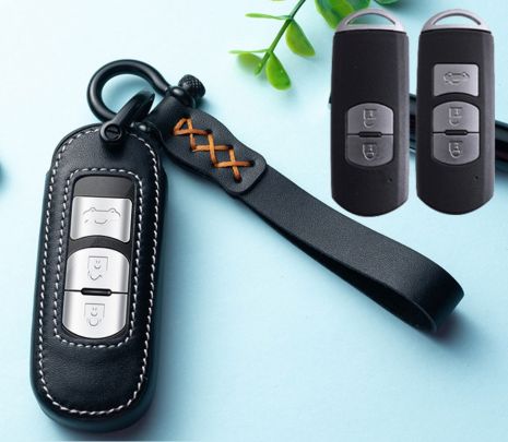 Чехол и брелок для ключа Mazda №1-2,3 кнопки