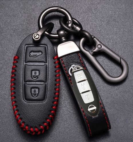 Чехол и брелок для ключа Nissan №1-3 кнопки