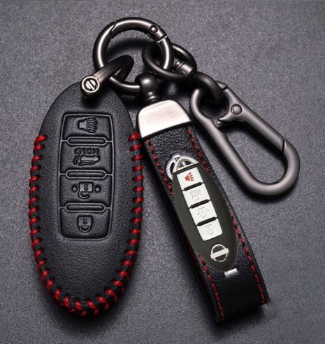 Чехол и брелок для ключа Nissan №1-4 кнопки