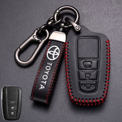 Чехол и брелок для ключа Toyota №4-3 кнопки
