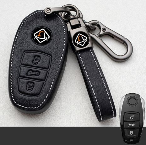 Чехол и брелок для ключа Volkswagen №5 Touareg