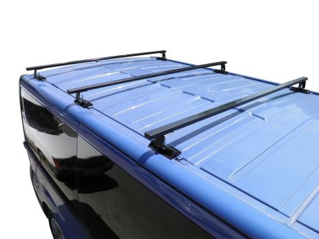 Багажник на крышу Renault Trafic | Opel Vivaro в сборе с квадр. поперечинами 1,6м "Кенгуру" 1 планка