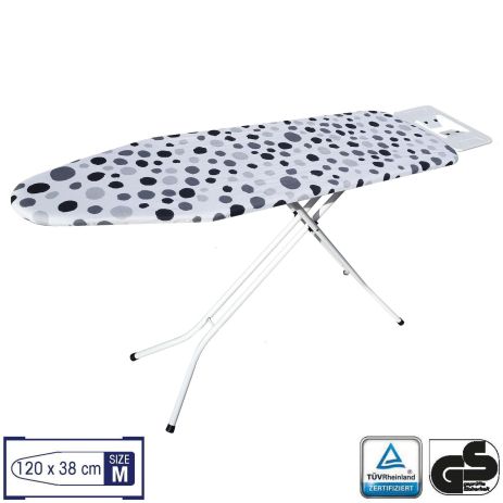 Дошка для прасування Casa Si Superstandard Basic 120x38 White/Grey Spots (CS95150E290)