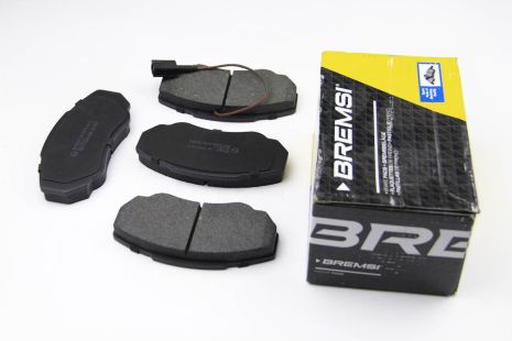 Колодки передние тормозные Ducato/Jumper/Boxer 02-06 (1.4t), Bremsi (BP2997)