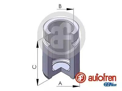 Поршень заднего суппорта C-MAX/FOCUS/ACCORD (38-45,97мм) 03-12, AUTOFREN SEINSA (D025332)