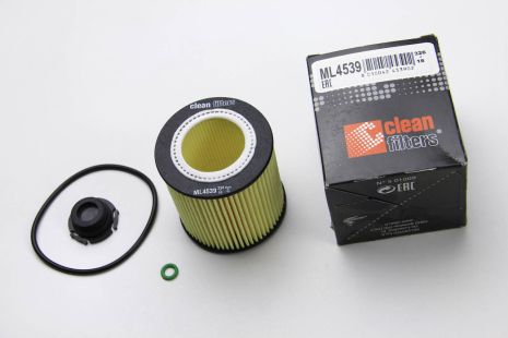 Фильтр масляный BMW 1/2/3/4/5/X1/X5 11-, CLEAN FILTERS (ML4539)