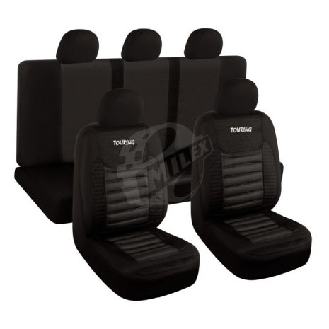 Чехлы на сиденье черные MILEX Touring PS-T25001 Польша