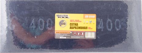 Сетка абразивная зерно 400 107х280 мм 10 шт MASTERTOOL 08-0440