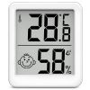 Электронный комнатный термометр-гигрометр UChef YZ-6050, термогигрометр для измерения температуры и влажности в помещении, белый