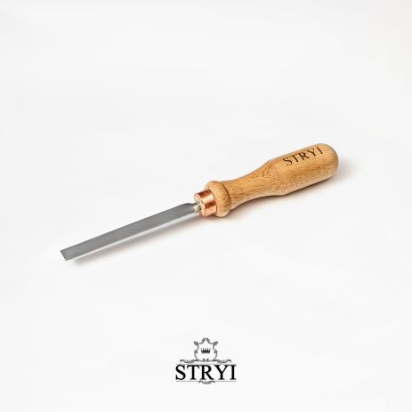 Стамеска плоская 10 мм STRYI Profi для вырезания дерева, арт. 100110