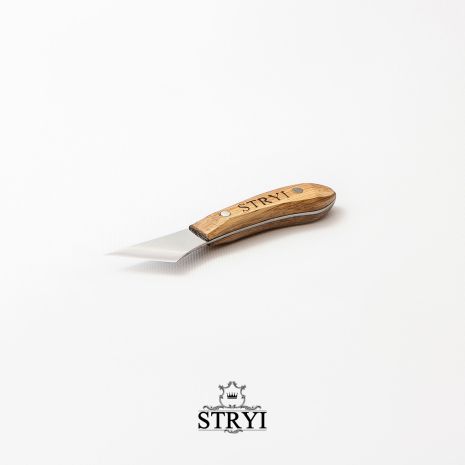 Нож-косяк 30°, 40мм STRYI Profi для резьбы по дереву, арт. 183040