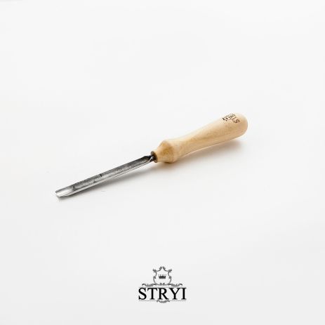 Стаміска полога 10мм STRYI Standard для художнього різьблення по дереву, арт. 201710