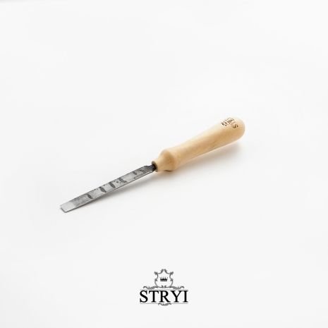 Стамеска плоская 10мм STRYI Standard для художественной резьбы по дереву, арт. 201010
