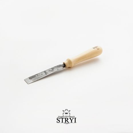 Стаміска плоска 20 мм STRYI Standard для різьблення по дереву, арт. 201020