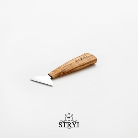 Нож-топорик 50мм STRYI Profi для резьбы по дереву, арт. 187050