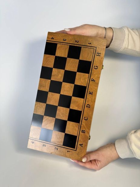 Шахи, шашки, нарди, дорожні, 39,5×19,5 см, арт 194022