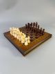 Шахматы деревянные в сочетании с эпоксидной смолой, 33×33 см, арт.191106