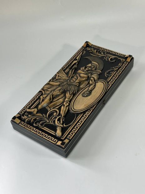 Нарды деревянные "Легионер": изящный декор для вашего дома и увлекательная игра, 50×23 см, арт.193020