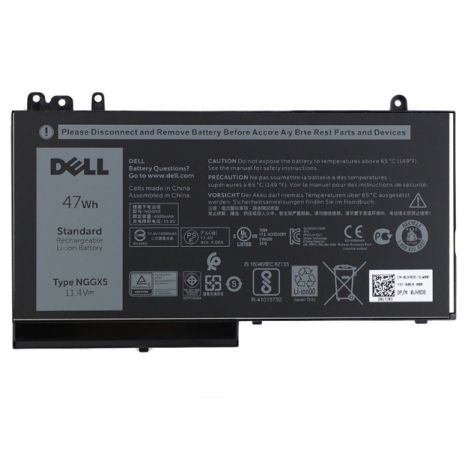 Батарея для ноутбука Dell Latitude E5450 E5470 E5570, Precision M3510 (NGGX5 11.4V 4130mAh 47Wh)