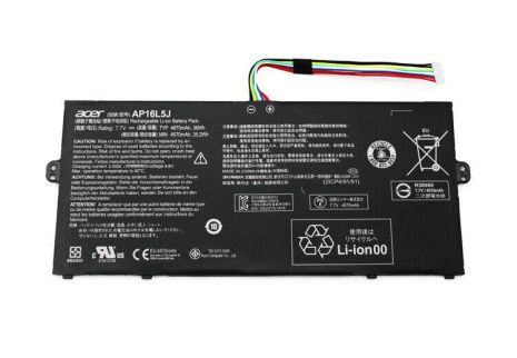 Акумулятор для ноутбука Acer Swift 5 SF514-52T SF514-53T Spin 1 SP111-32N (AP16L5J 7.7V 36Wh)