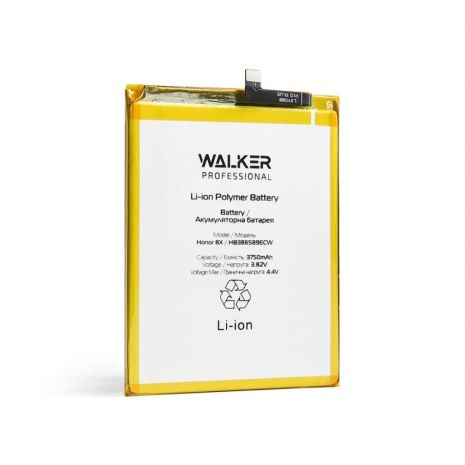 Додаток WALKER Professional Mobile Huawei HB386589ECW Honor 8X, Mate 20 Lite, P10 Plus (3750mAh)