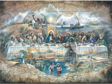 Алмазная мозаика Заветы Иисуса Христа 60х80 см ColorArt SV1500