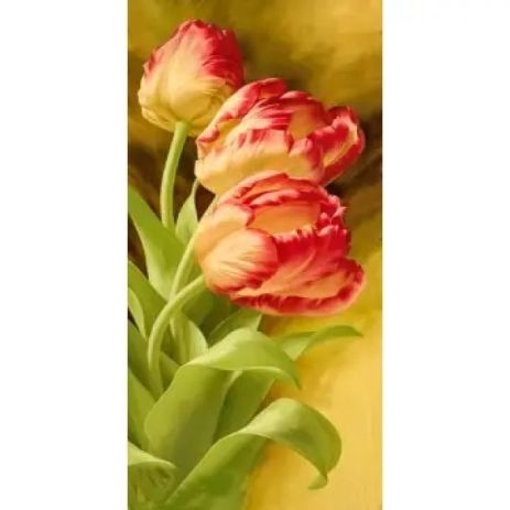 Алмазна мозаїка Букет тюльпанів 30х60 см ColorArt TS1302