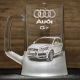 Пивний келих із гравіюванням автомобіля Audi Q7 Ауді - подарунок для автолюбителя