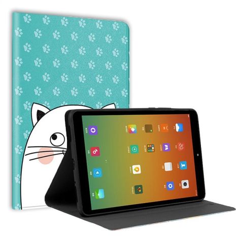 Чехол Fashion Print Xiaomi Mipad 4 Plus Mint Cat