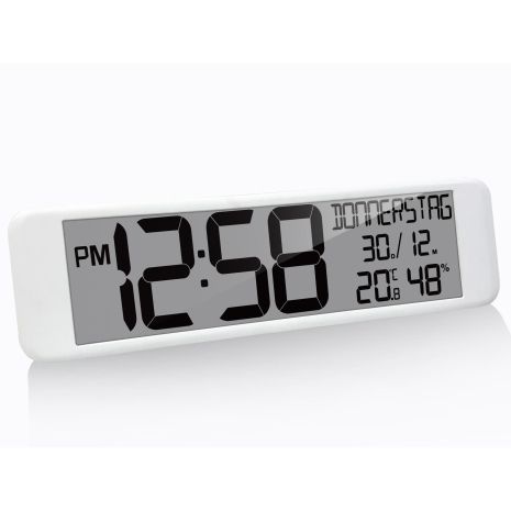 Часы настенные Technoline WS8120 White (WS8120)