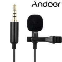 Якісний мікрофон петличний Andoer EY-510A, петличка для смартфона, камери, ПК