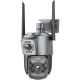 Подвійна поворотна вулична WiFi камера відеоспостереження uSafe OC-05DL-PTZ, з 2 об'єктивами, 4 МП, 1080P
