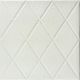 Самоклеюча декоративна стельово-стінова 3D панель Ромби під шкіру 700x700х7мм (161) SW-00000221