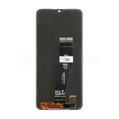 Дисплей (LCD) для Samsung Galaxy A03/A035 (2021) 163x72 з тачскріном black Service Original (PN:GH81-21626A)