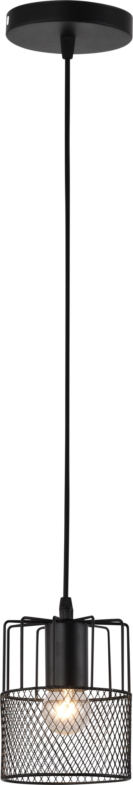 Люстра подвесная в стиле лофт Sirius XA3212/1 BK черная