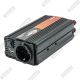 Перетворювач напруги 12V-220V 500W 1000W+1USB+1 Розетка + Клеми Elegant 101 400