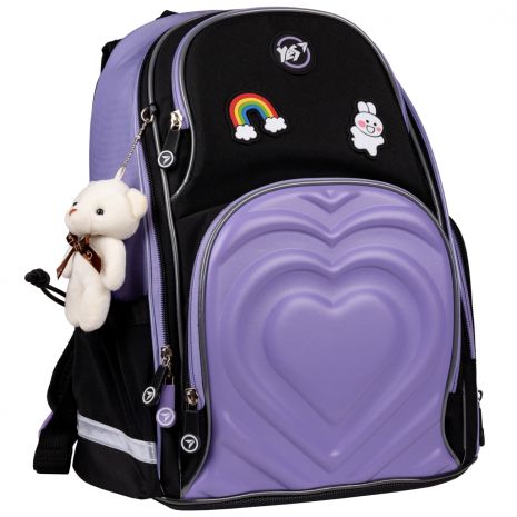 Рюкзак школьный полукаркасный Yes Girl's Dream S-100 одно отделение, два фронтальных кармана, боковые карманы размер: 37 х 30 х 14 см