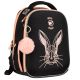 Шкільний рюкзак YES Brave Bunny H-100, каркасний, два відділення, дві бічні кишені, розмір: 35*28*15см