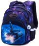 Рюкзак шкільний для хлопчика R3-238 захист від вологи, три відділи, Winner One/SkyName розмір: 30*18*37см, синій