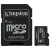 Карта памяти Kingston 64Gb, micro SD, Class 10, Canvas Select Plus