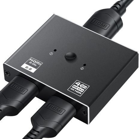 4K Bi-Direction HDMI переключатель/разветвитель на 2 канала Addap HVS-04 | Двухсторонний HDMI Свитч 2в1