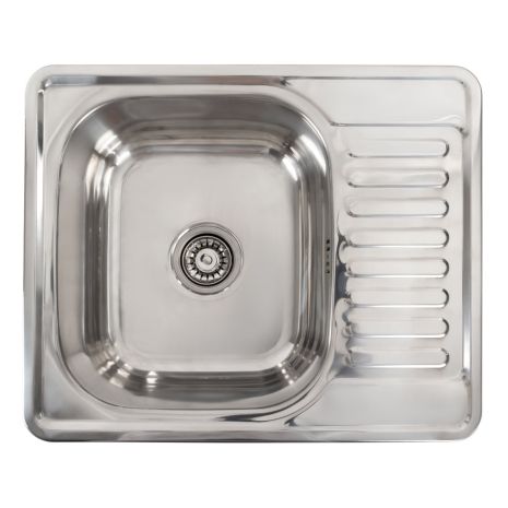 Кухонна мийка з нержавіючої сталі Platinum 5848 ПОЛІРУВАННЯ (0,8/180 мм)