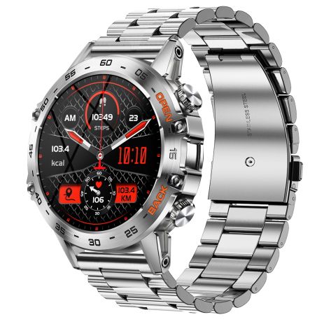 Смарт часы Smart Delta K52 Silver, 2 ремешка UWatch 1496