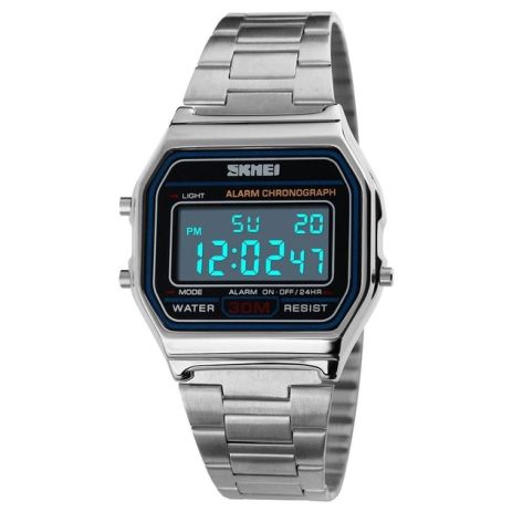 Мужские часы Skmei Popular Silver 1123S