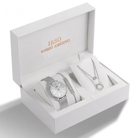 Жіночий годинник Baosaili BOX IBSO Silver 1566